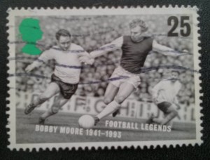 England stamp on football legend Bobby Moore