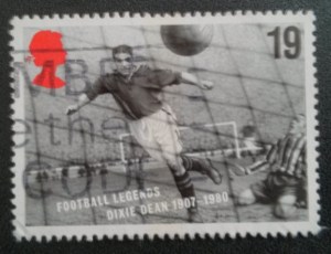 England stamp on football legend Dixie Dean