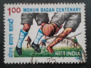India stamp on Mohun Bagan Football Club