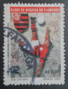 Brazil stamp on Flamengo football club