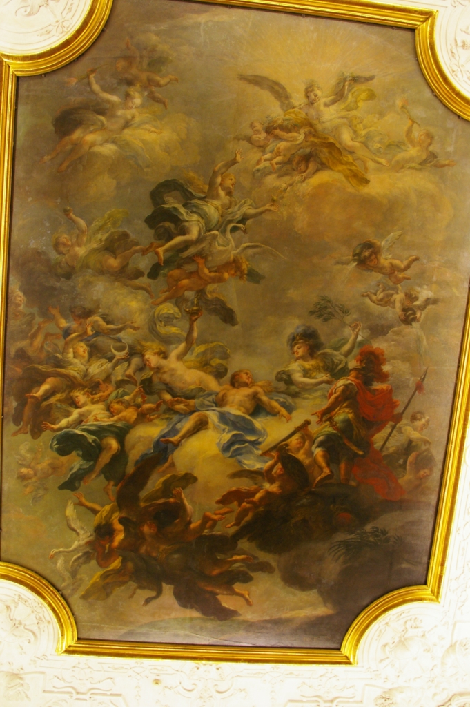 Another painting on the ceiling