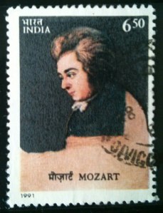 Mozart stamp